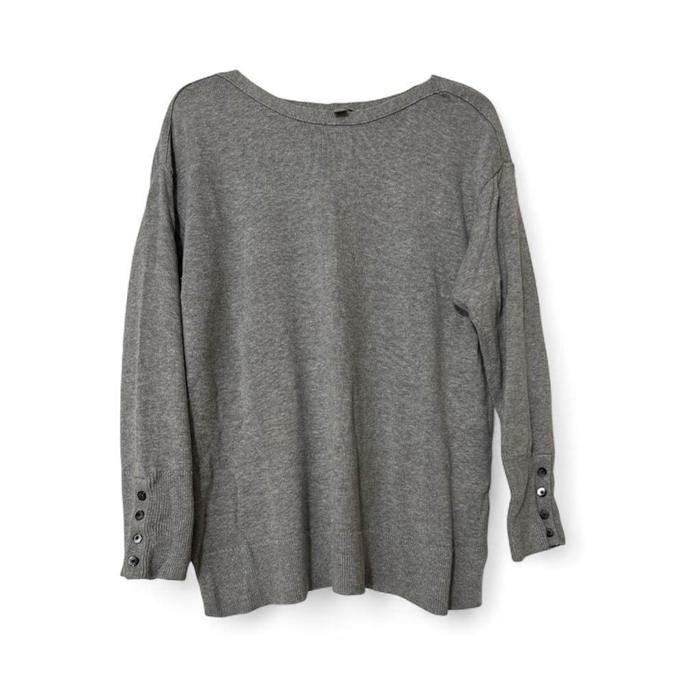J. Jill Heather Gray Women's Sweater